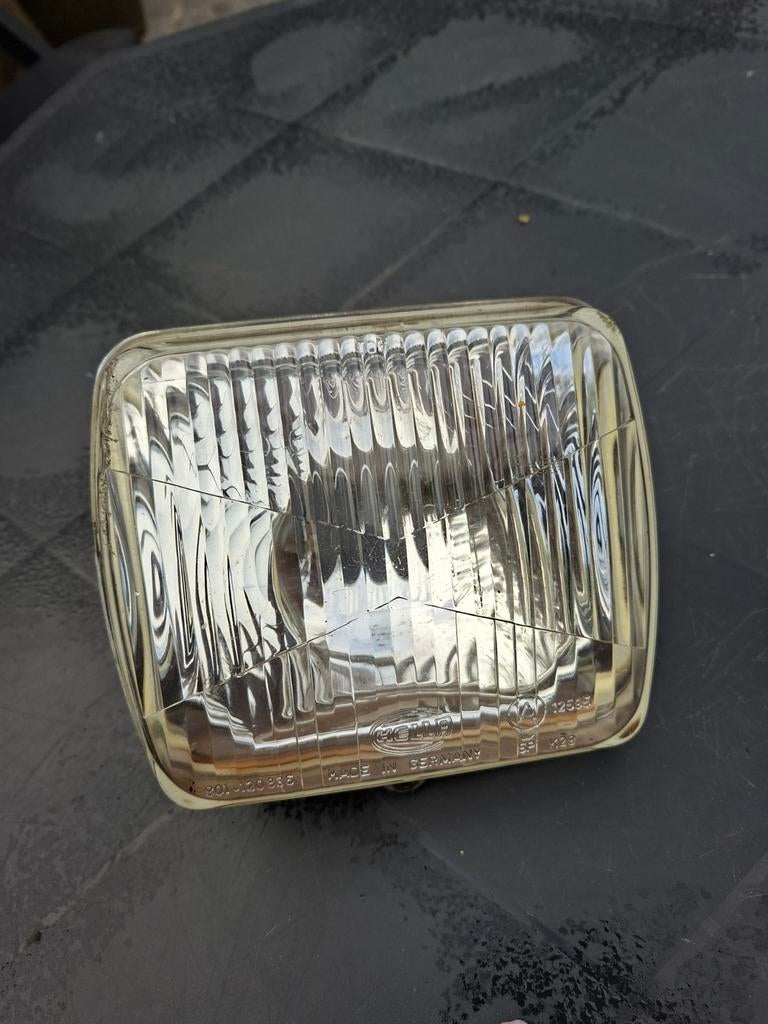 Zundapp hella koplamp met schade, Fietsen en Brommers, Brommeronderdelen | Zundapp, Ophalen of Verzenden, Koplamp