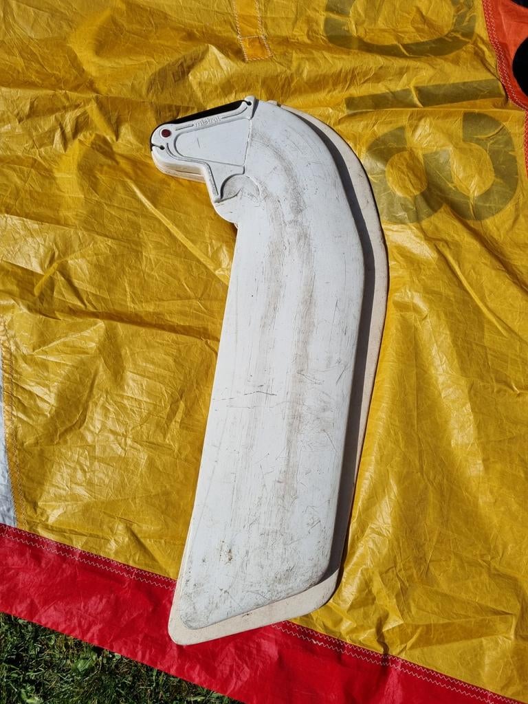 Mistral Competition Zeil+Giek+Zwaard+skeg+Mastvoet-old skool, Watersport en Boten, Windsurfen, Ophalen of Verzenden, Gebruikt