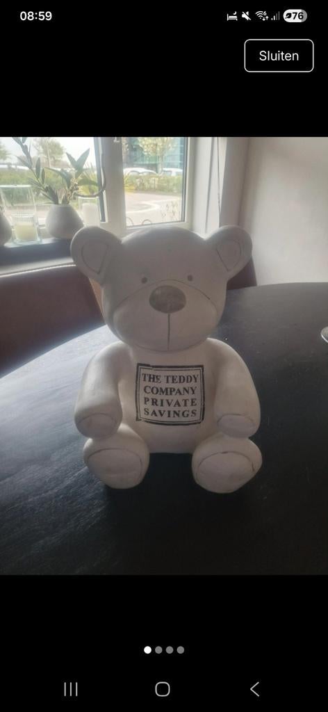 Riviera Maison spaarpot beer, Verzamelen, Ophalen of Verzenden