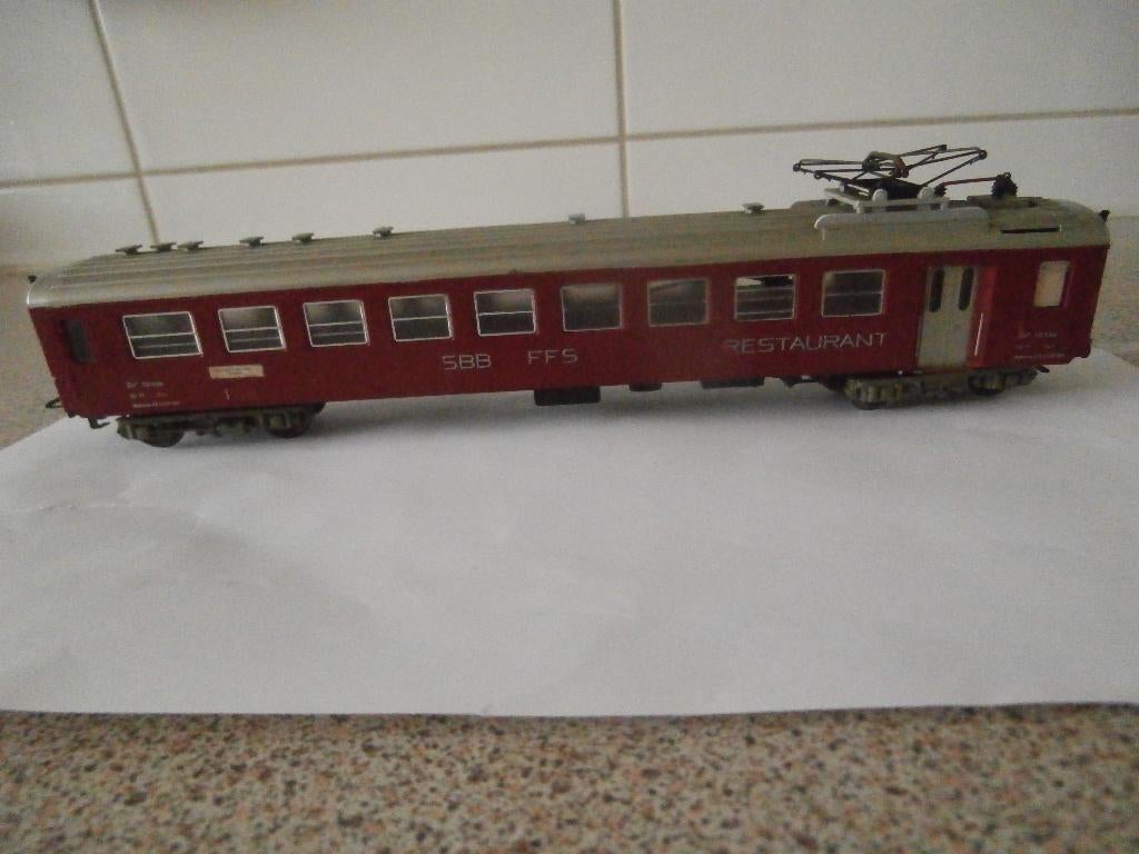 Fleischmann SBB Restaurant rijtuig nr 5131, Hobby en Vrije tijd, Gelijkstroom, Fleischmann, Wagon, Ophalen of Verzenden