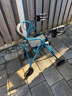 Degelijke blauwe rollator, Ophalen, Opvouwbaar, Gebruikt
