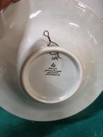 bord delft polychroom bloemen decor 25r, Ophalen of Verzenden