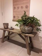 Prachtige houten bankje, Ophalen of Verzenden, Hout