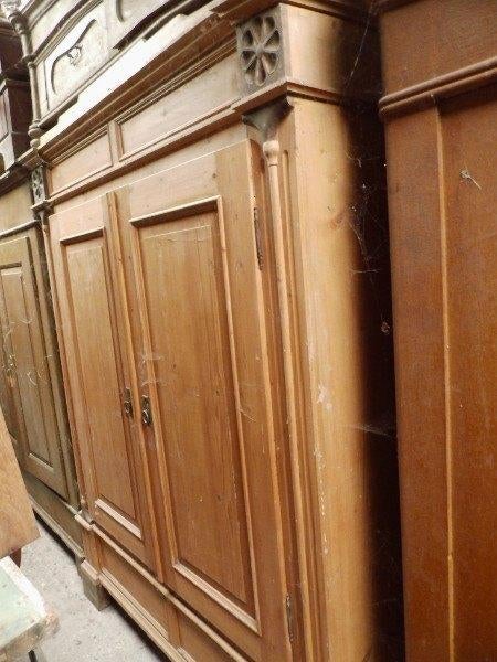 Antiek Duitse vaste ( hang ) kast GROOT en GOED 1870, Ophalen