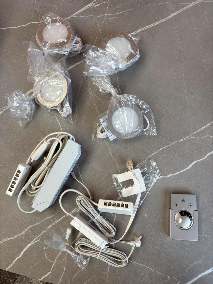 Hera Inbouwspot Set - FR 68-LED 4W WW Edelstaal (IP44), Huis en Inrichting, Lampen | Overige, Nieuw, Ophalen of Verzenden