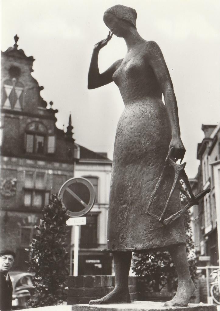 NIJMEGEN Mariken van Nieumeghen Groet Markt gr.f., Verzenden, 1960 tot 1980, Ongelopen, Gelderland