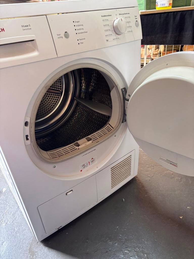 Bosch wasdroger, 6 tot 8 kg, Ophalen of Verzenden, Zo goed als nieuw, 85 tot 90 cm