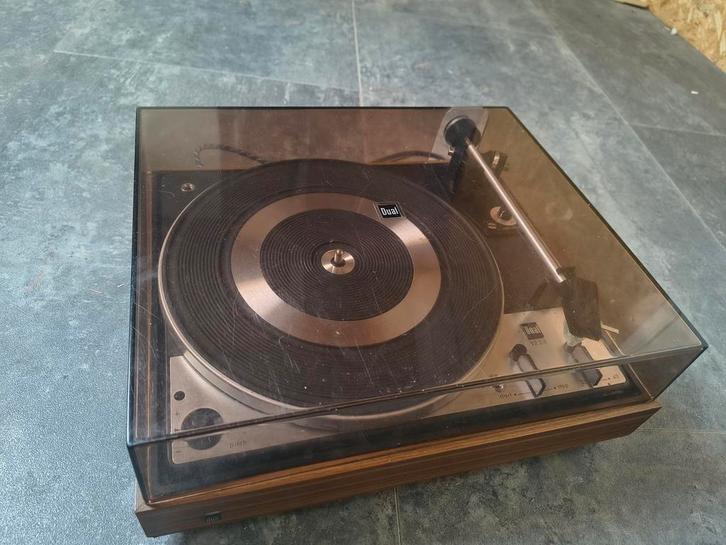 Dual 1224 automatische platenspeler, Audio, Tv en Foto, Platenspelers, Dual, Automatisch, Ophalen of Verzenden