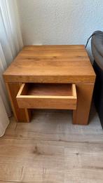 Hoektafel eiken olie, Huis en Inrichting, Tafels | Salontafels, Ophalen, Gebruikt, 50 tot 100 cm, 50 tot 100 cm