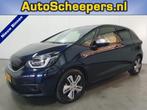 Honda Jazz 1.5 e:HEV Executive NAVI/CRUISE/AIRCO/LMV, Auto's, 65 €/maand, Blauw, Leder en Stof, Origineel Nederlands