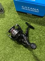 Nieuwe Shimano Catana 3000 SRC molen, 3 lagers + extra spoel, Watersport en Boten, Ophalen of Verzenden, Nieuw, Molen