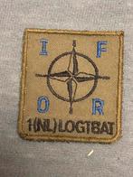 5x5 borstembleem IFOR, Verzamelen, Militaria | Algemeen, Verzenden, Landmacht, Nederland, Embleem of Badge