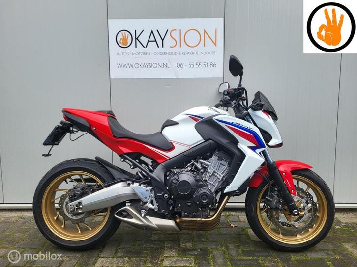 Mooie Honda CB 650 F ABS HRC Tricolore (bj 2015) CB650F, Motoren, Motoren | Honda, Bedrijf, Toermotor, meer dan 35 kW, ABS