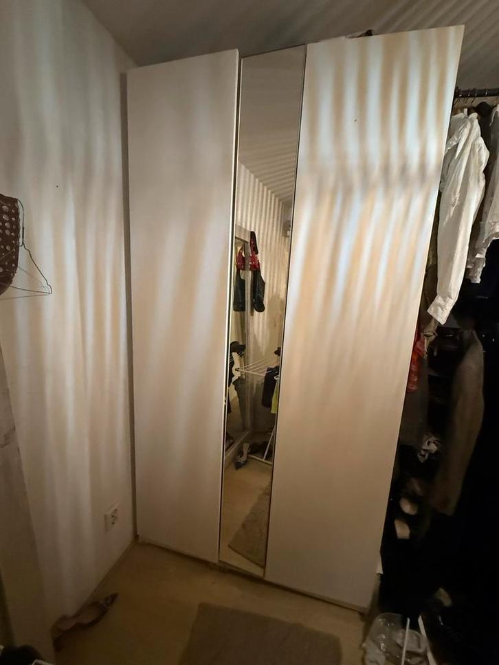 Ikea pax kast wit, Huis en Inrichting, Kasten | Kledingkasten, Gebruikt, 200 cm of meer, 50 tot 75 cm, Ophalen of Verzenden
