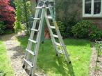Zagres multifunctionele uitschuifbare ladder met 4x 6 treden, Ladder, Gebruikt, Opvouwbaar of Inschuifbaar, 4 meter of meer