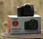 Canon EOS 70D body met batterij, Audio, Tv en Foto, Fotocamera's Digitaal, Spiegelreflex, Canon, Ophalen of Verzenden, Zo goed als nieuw