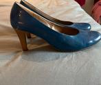 Kobaltblauwe glimmende pumps van Gabor mt 40, Kleding | Dames, Schoenen, Ophalen, Zo goed als nieuw, Blauw