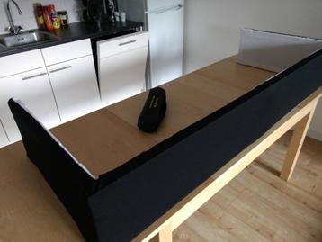 Scrim King table topper SS-TTP-BW (178 cm breed, zwart/wit) beschikbaar voor biedingen