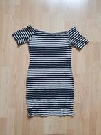 Gestreepte off shoulder jurk maat 36 s h&m zomer, H&M, Nieuw, Ophalen of Verzenden, Maat 36 (S)