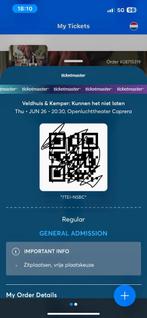 Veldhuis en Kemper Caprera vanavond 20:30, Tickets en Kaartjes