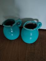 2 vaasjes/kannetjes, Ophalen, Overige kleuren, Minder dan 50 cm, Glas