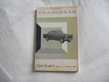 Vraagbaak, Opel Kadett 1966 beschikbaar voor biedingen