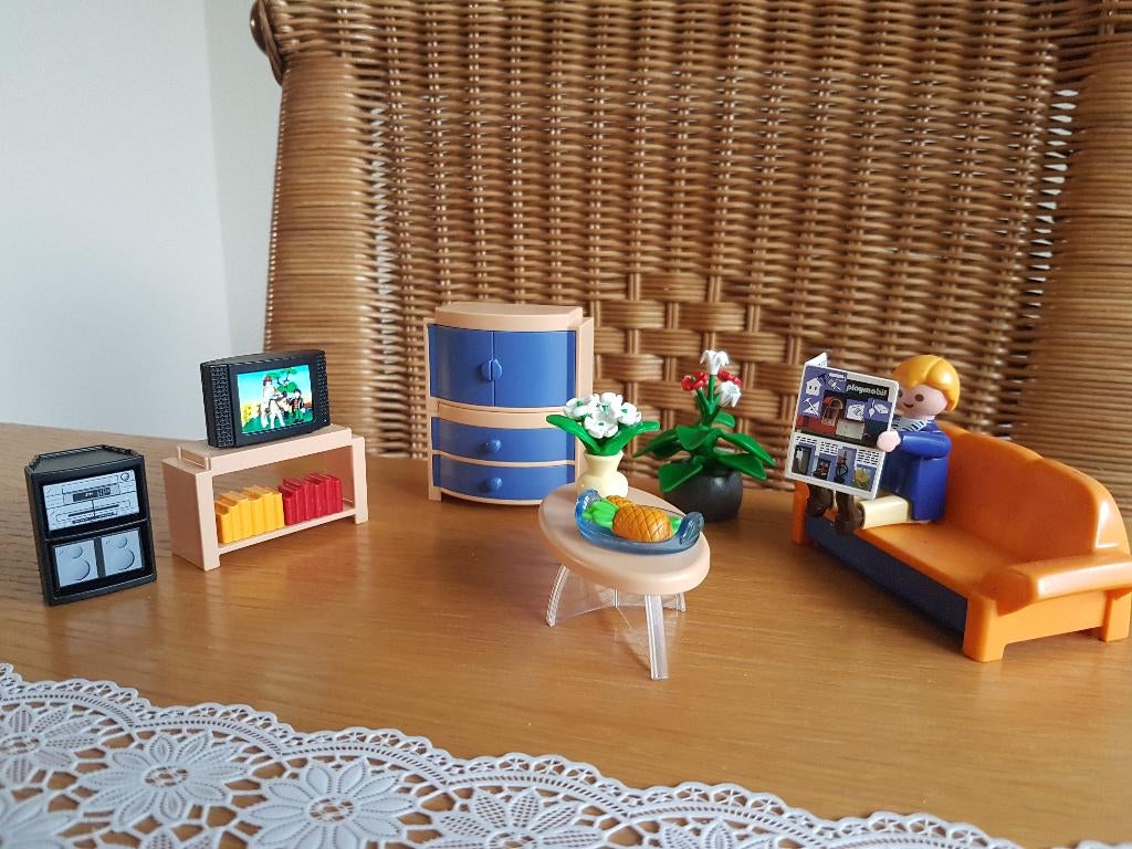 playmobil woonkamer, Ophalen of Verzenden, Gebruikt
