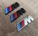 BMW ///M Logo zijscherm 45x15mm Glans Mat Zilver, Ophalen of Verzenden