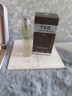 parfumminiatuur met doosje ted lapidus  edt, Ophalen, Zo goed als nieuw, Miniatuur, Gevuld