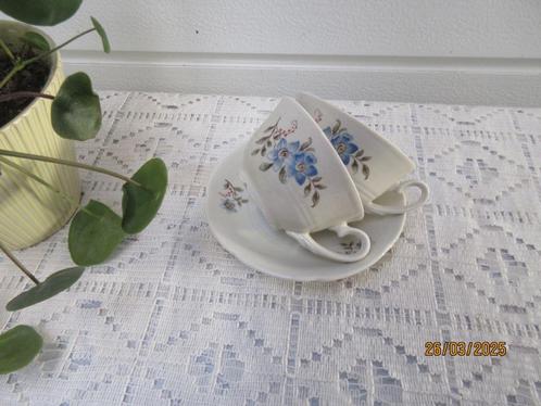 2 Mosa kop en schotels, Antiek en Kunst, Antiek | Servies los, Ophalen of Verzenden