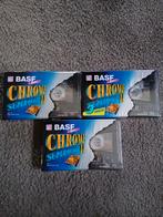 3 BASF chrome super quality cassettebandjes (NIEUW), Cd's en Dvd's, Cassettebandjes, Ophalen of Verzenden, Nieuw in verpakking