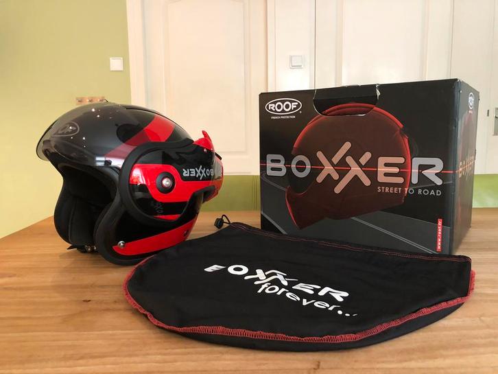 Roof Boxxer - XXL, Motoren, Kleding | Motorhelmen, Systeemhelm, XXL, Overige merken, Tweedehands, Ophalen of Verzenden
