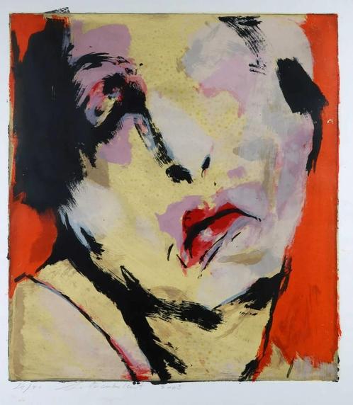 Lita Cabellut - "Eliza"- zeefdruk, Antiek en Kunst, Kunst | Litho's en Zeefdrukken, Ophalen
