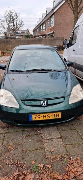 Honda Civic 1.4 I S 5DR 2001 Groen, Auto's, Honda, Particulier, Civic, Benzine, B, Hatchback, Handgeschakeld, Origineel Nederlands