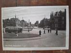Fotokaart Den Bosch - Stationsplein - Bus, Ophalen of Verzenden, 1940 tot 1960, Gelopen, Noord-Brabant