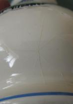 Nr Z789: Engels vaasje met "oranjeboom", Antiek en Kunst, Ophalen of Verzenden