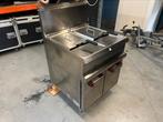 Diamond dubbele friteuse op gas, Zakelijke goederen, Ophalen, Fornuis, Frituur en Grillen, Gebruikt, Vilvoordsesteenweg 92, Brussel