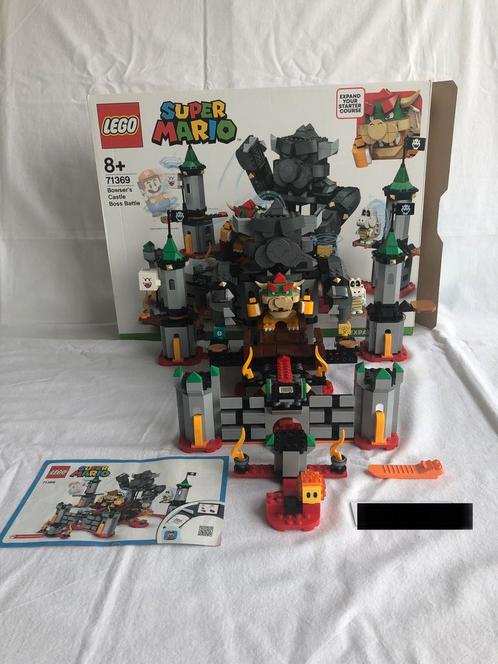 U15 - Lego Mario 71369 - Bowser’s Castle Boss Battle, Kinderen en Baby's, Speelgoed | Duplo en Lego, Zo goed als nieuw, Ophalen of Verzenden
