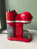 KitchenAid Nespresso Machine Rood, Gebruikt, Espresso apparaat, Ophalen of Verzenden, 1 kopje