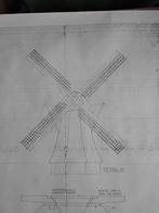 Tekening Poldermolen - Doe Het Zelf Juni 1983, Ophalen of Verzenden, Gebruikt