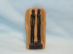 Houtsnijwerkje ebbenhout in de schors uit Kenya, Masai kunst, Ophalen of Verzenden