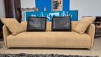 Exclusieve ribstoffen Rolf Benz 6900 top design bank, Stof, 100 tot 125 cm, Ophalen of Verzenden, Rechte bank