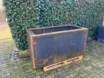 Cortenstaal plantenbak zonder bodem, Ophalen, 100 cm of meer, Nieuw, Metaal