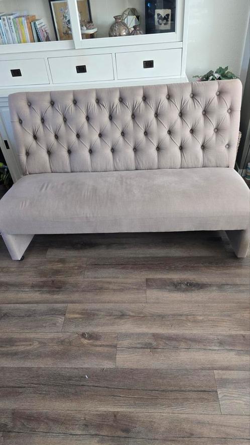 Eetkamer bank, Huis en Inrichting, Banken | Sofa's en Chaises Longues, Gebruikt, Driepersoons, 150 tot 200 cm, Minder dan 75 cm