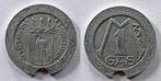 ’s Gravenhage/Den Haag Gasmunt Aluminium 2, Postzegels en Munten, Penningen en Medailles, Nederland, Verzenden
