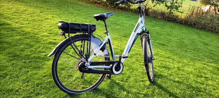 Amslod Elektrische Fiets, Fietsen en Brommers, Elektrische fietsen, Gebruikt, Overige merken, 51 tot 55 cm, 50 km per accu of meer