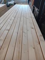Vuren blokhutdelen, blokhutprofiel, vloerdelen 27 mm dik, Ophalen, 25 tot 50 mm, Nieuw, Plank