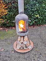 Terraskachel, Ophalen, Gebruikt, Vuurkorf