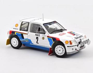 Peugeot 205 T16 1985 MC Rally # 2 Vatanen 1/18 NOREV 184864 beschikbaar voor biedingen