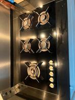 ATAG Kookplaat 90cm met Wokbrander, Gebruikt, 60 cm of meer, Ophalen of Verzenden, Inbouw